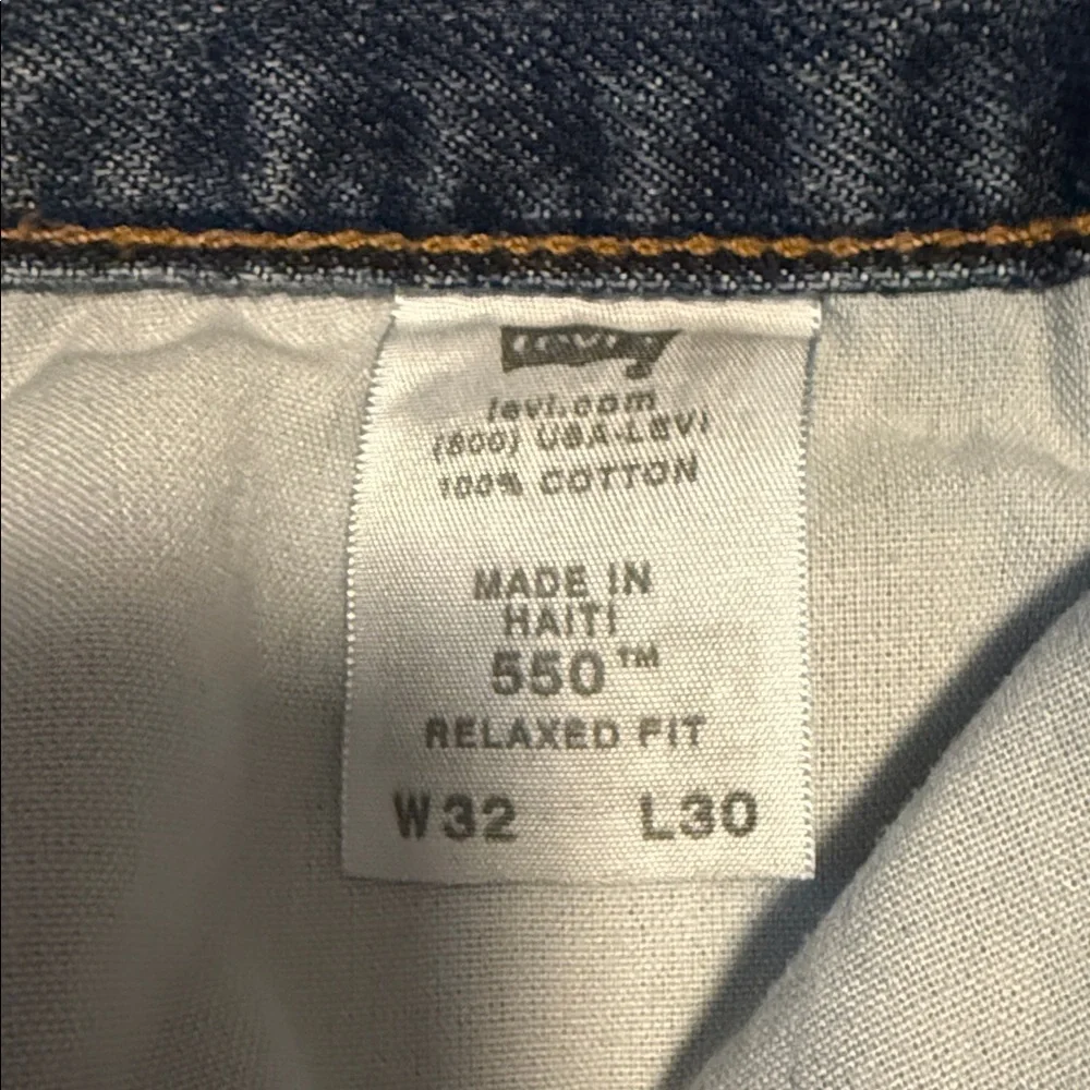 Levi's Jeans 550 Relaxed Fit W32 L30 - Picture 2 of 14